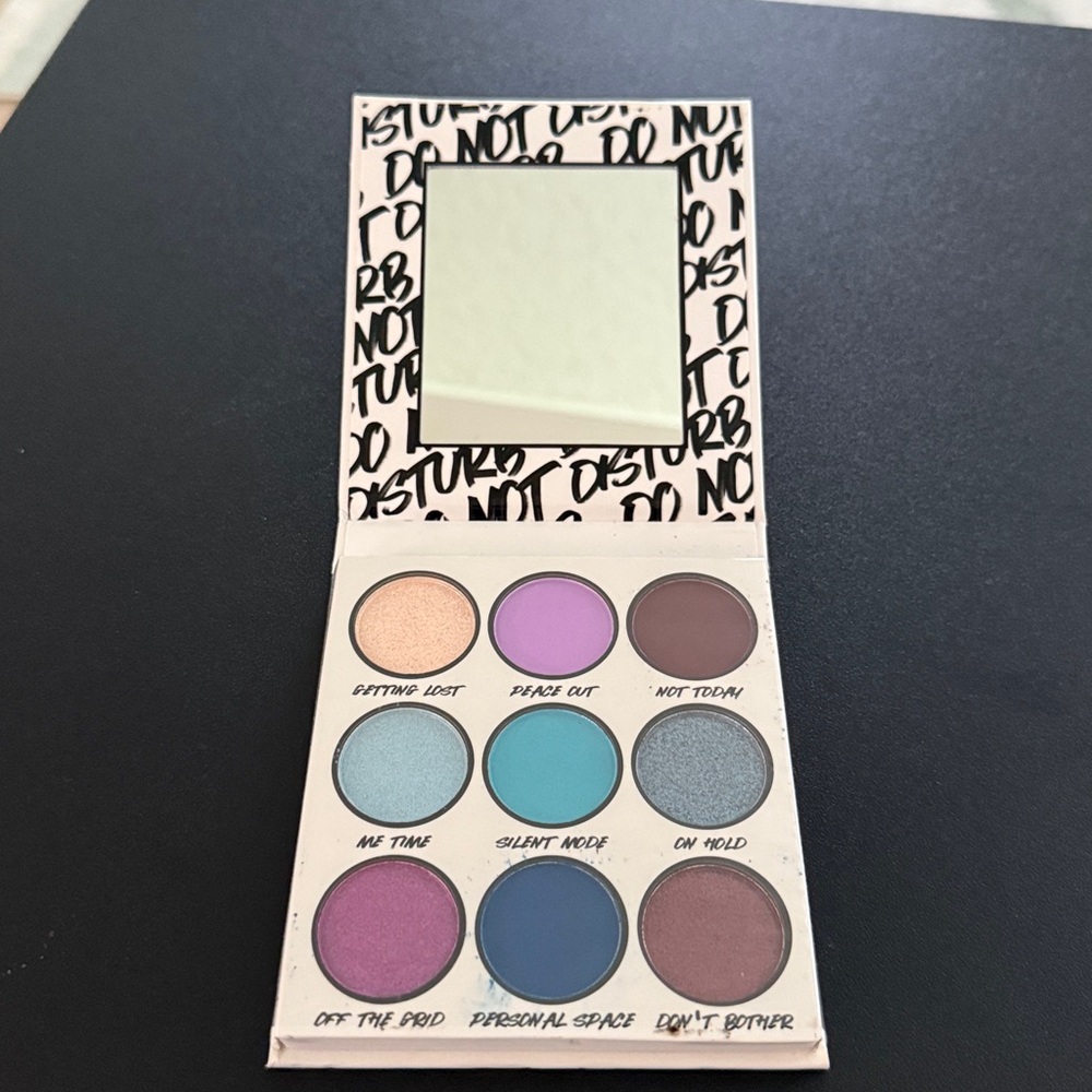 bh Make Up  Eyeshadow Palette- Do Not Disturb NWT. New, never used.